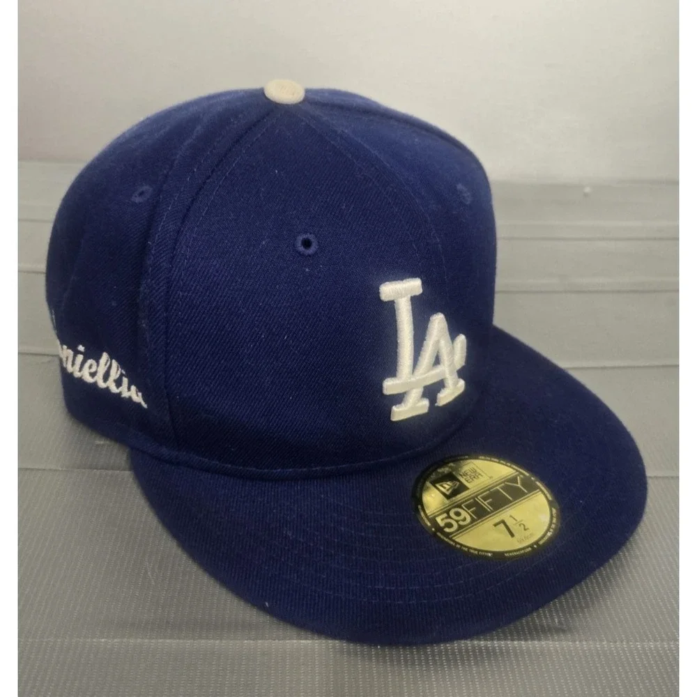New Era 59Fifty Los Angeles  Dodgers Game Fitted Hat Royal Blue S7 1/2 Daniellia